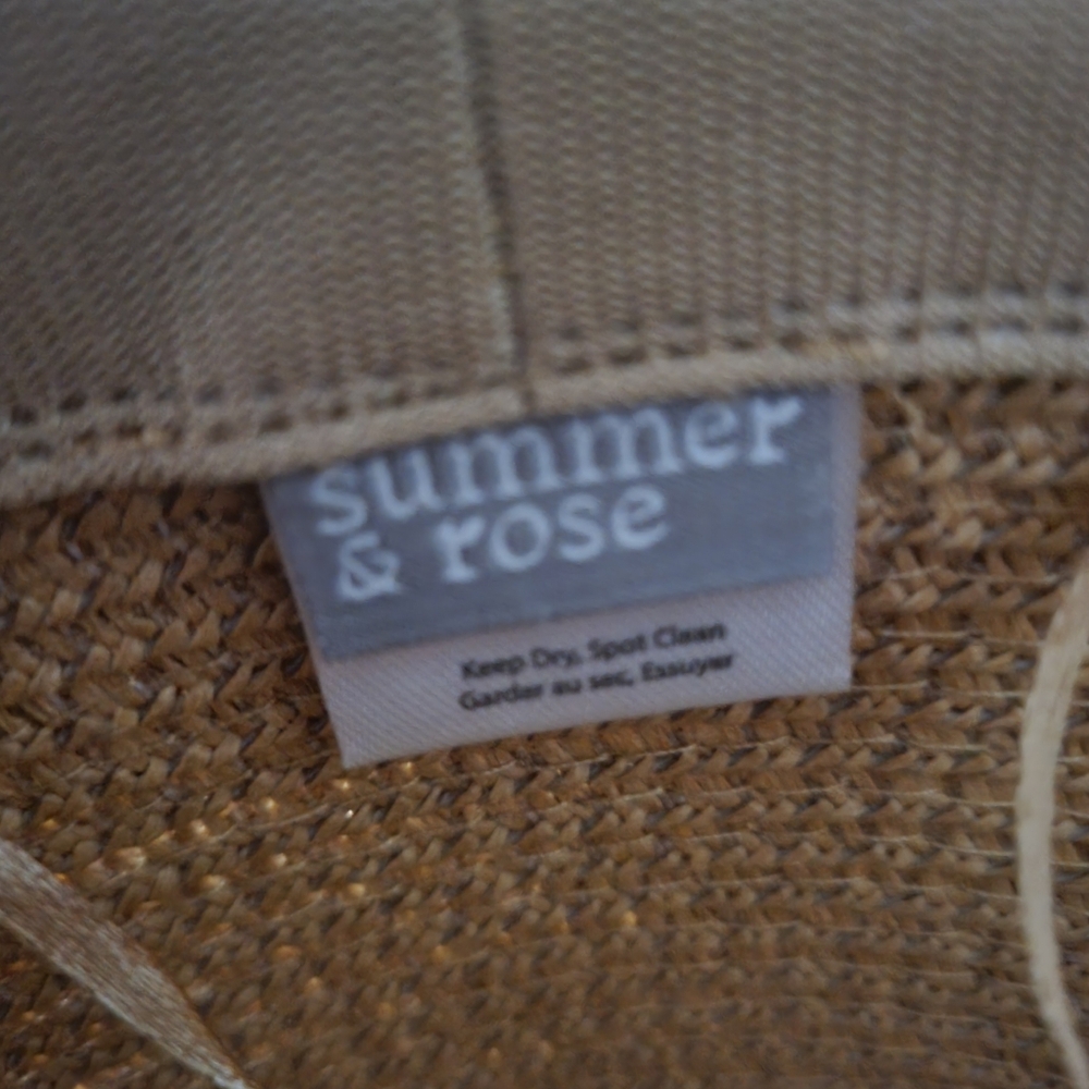 Women's Madison Straw Fedora Hat - Picture 3 of 5